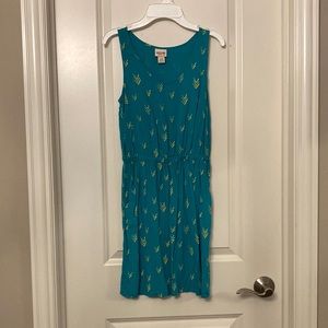 Cute Green & Gold Dress